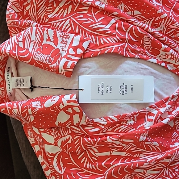 DFV Wrap Dress Size 4 - Picture 3 of 4